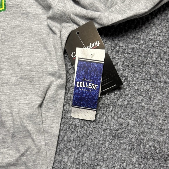 University Of Oregon Ducks Shirt NCAA Football Long Sleeve Gray Size 3XL NWT - Picture 4 of 5